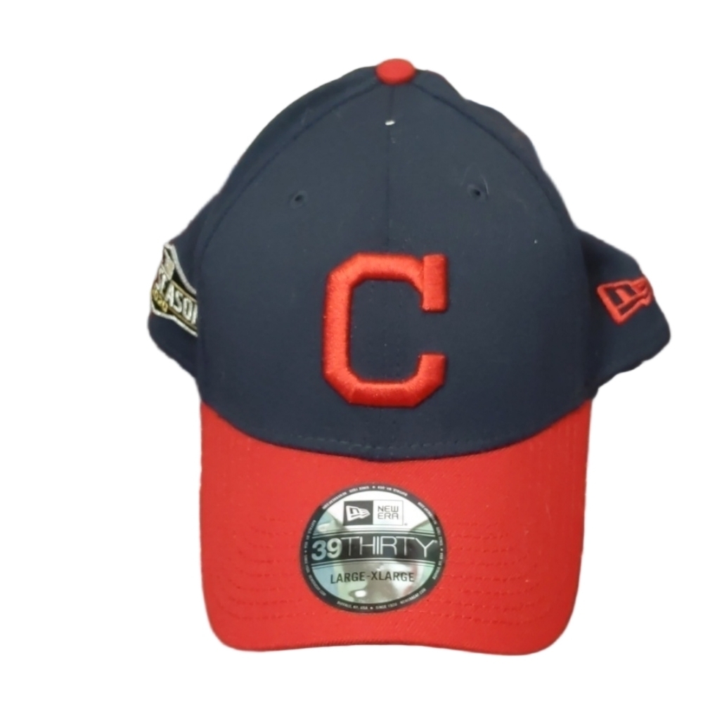 New era men's cleveland indians men's post season 2020 cap